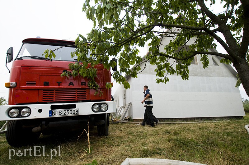 Pożar domu w Nowakowie zdjęcie nr 112198