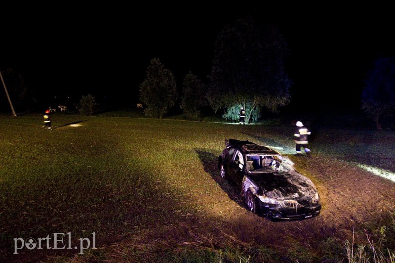  Dachowanie w BMW, wszyscy byli pijani zdjęcie nr 112902