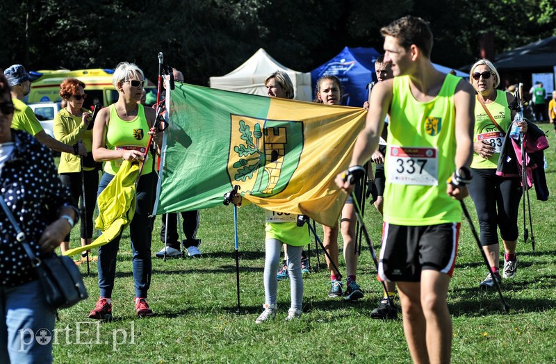 650 osób powędrowało z kijkami przez Bażantarnię zdjęcie nr 113747