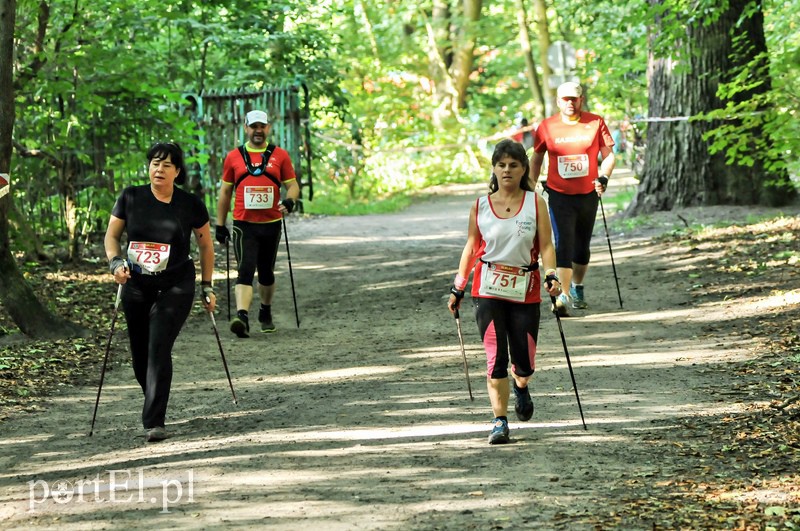 650 osób powędrowało z kijkami przez Bażantarnię zdjęcie nr 113728