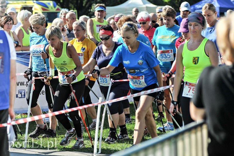 650 osób powędrowało z kijkami przez Bażantarnię zdjęcie nr 113767