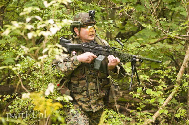 Wymiana ognia w elbląskim lesie zdjęcie nr 113924