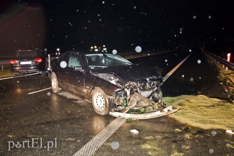 Elbląg  Karambol na siódemce