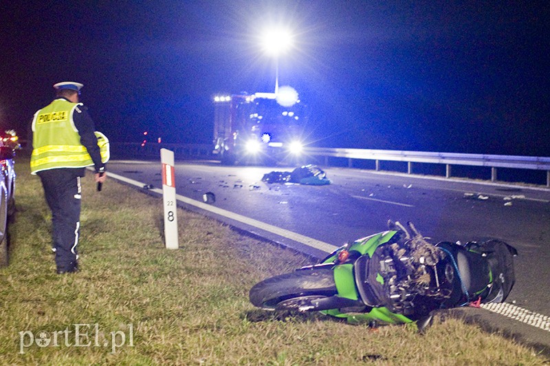  Motocylista zginął na "siódemce" zdjęcie nr 116253