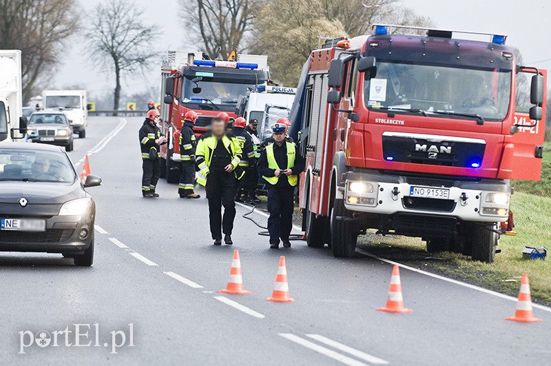  Zahaczył o tira zdjęcie nr 116921