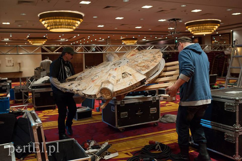 Adam i Marek Kulesza i Falcon Millenium