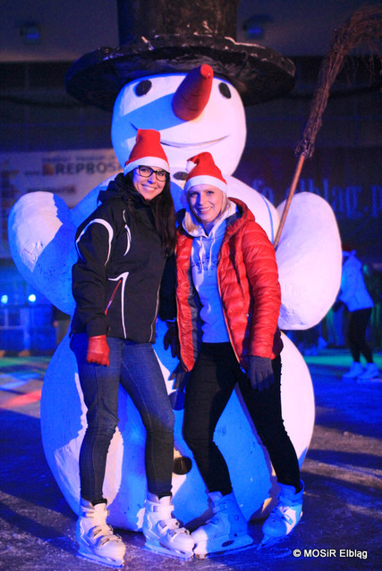 Bawili się z Mikołajem na lodzie zdjęcie nr 118110