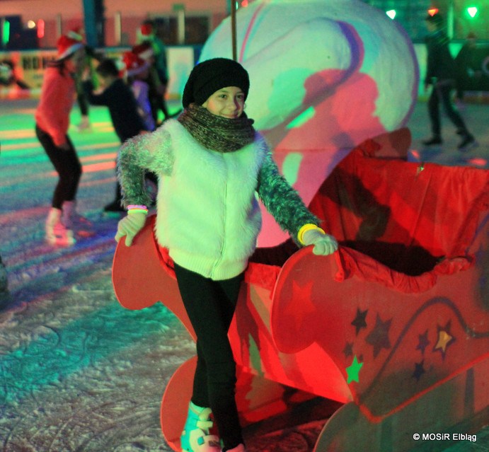Bawili się z Mikołajem na lodzie zdjęcie nr 118126