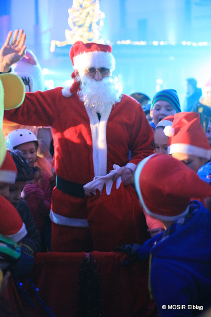 Bawili się z Mikołajem na lodzie zdjęcie nr 118111