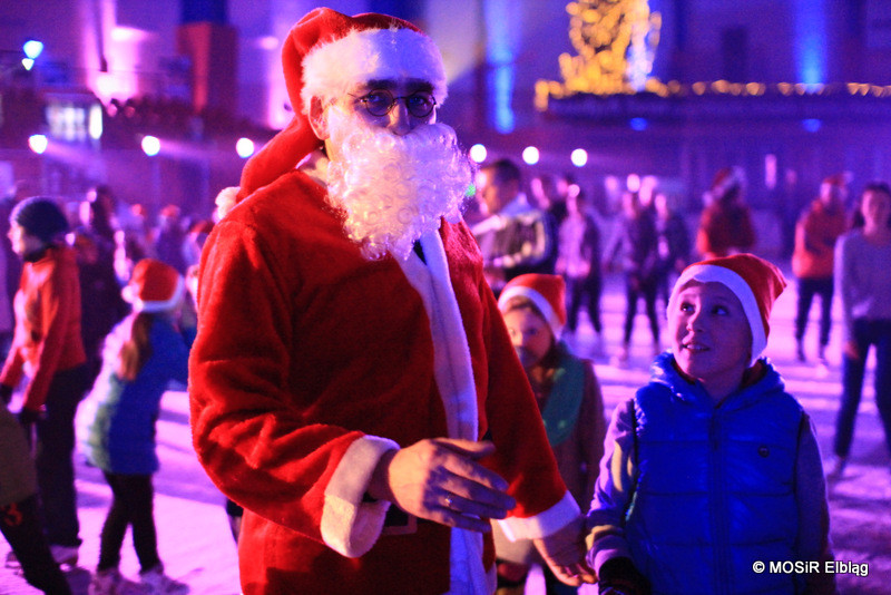 Bawili się z Mikołajem na lodzie zdjęcie nr 118120