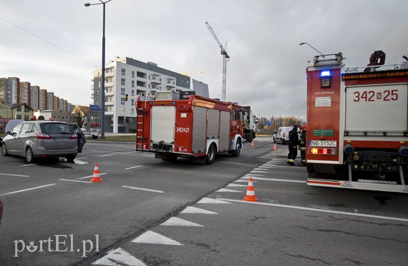  Kolizja z ciężarówką na Ogólnej zdjęcie nr 121511