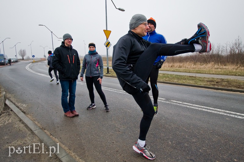 Elbląg Zimowy bieg na Modrzewinie