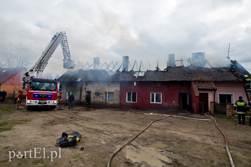  Mieszkańcy skakali przez okno. Pożar pod Pasłękiem zdjęcie nr 124479