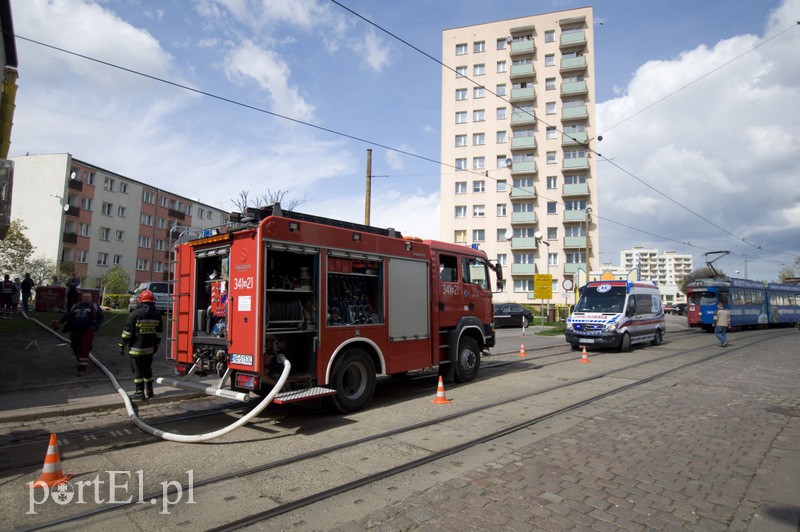  Pożar w mieszkaniu na Królewieckiej zdjęcie nr 126284