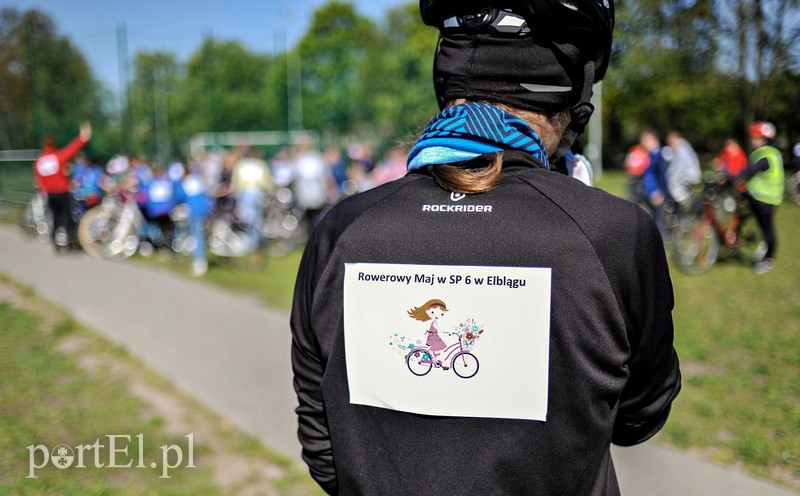Rowerowy maj w SP 6 zdjęcie nr 126945