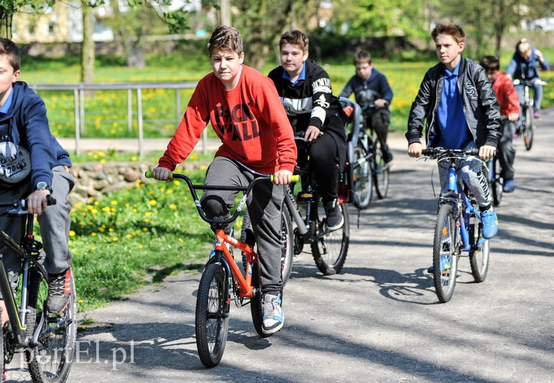 Rowerowy maj w SP 6 zdjęcie nr 126962