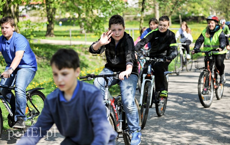 Rowerowy maj w SP 6 zdjęcie nr 126958