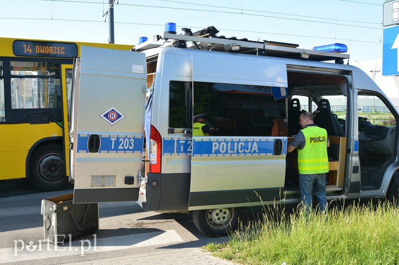 Miejski autobus potrącił rowerzystkę zdjęcie nr 129144