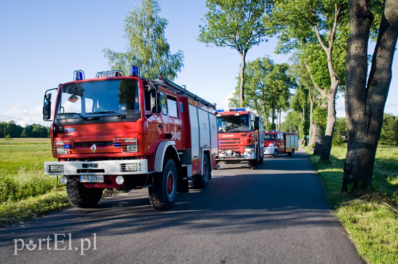  Bmw uderzyło w drzewo, kierowca w szpitalu zdjęcie nr 129991