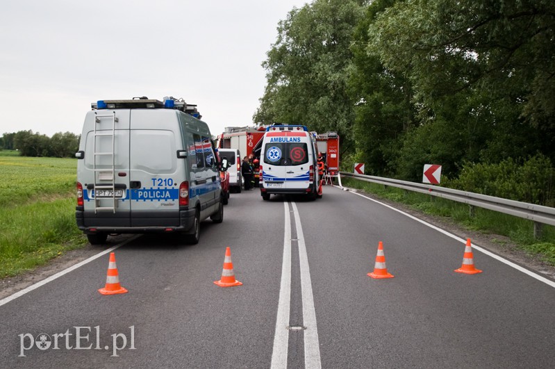  Droga nr 22 zablokowana. Wypadek w Karczowiskach Górnych zdjęcie nr 130130