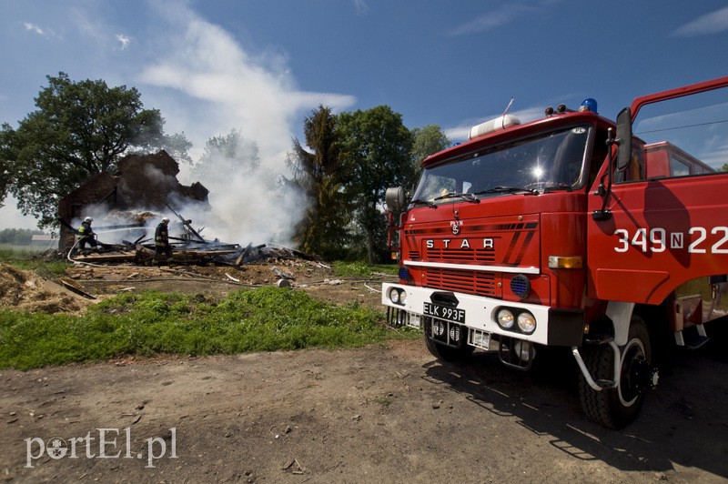 Elbląg  Spłonął dom w Mojkowie
