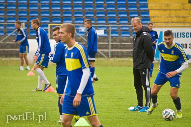 Pierwszy trening Olimpii zdjęcie nr 131987