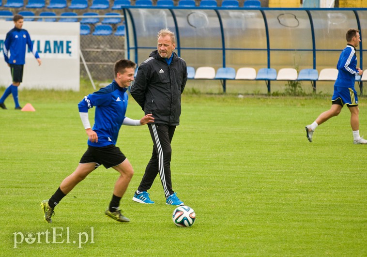 Pierwszy trening Olimpii zdjęcie nr 131985