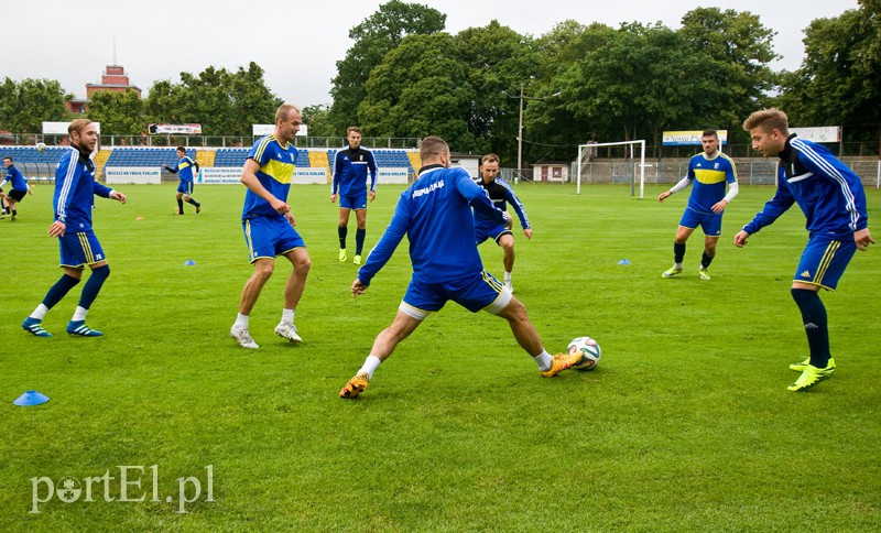 Pierwszy trening Olimpii zdjęcie nr 131990