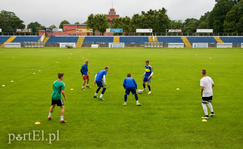 Pierwszy trening Olimpii zdjęcie nr 131988