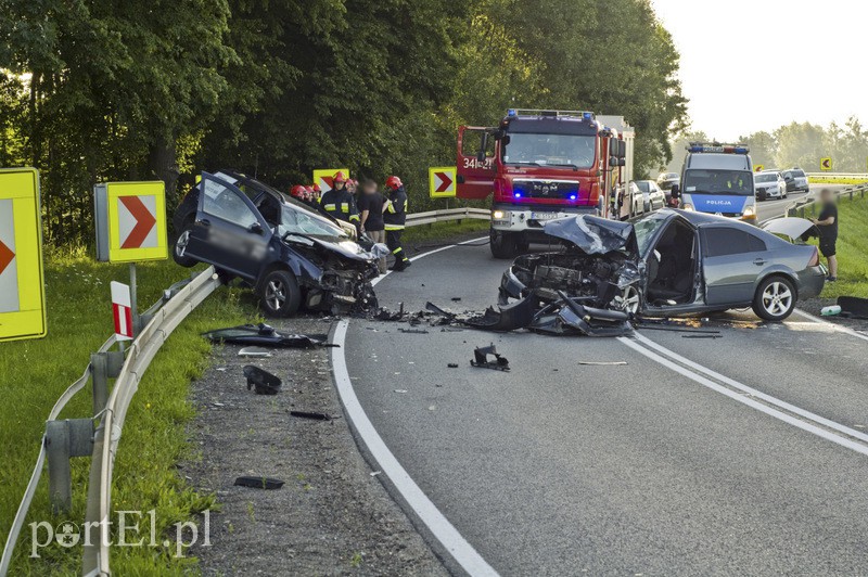  Czołowe zderzenie pod Elblągiem zdjęcie nr 132463