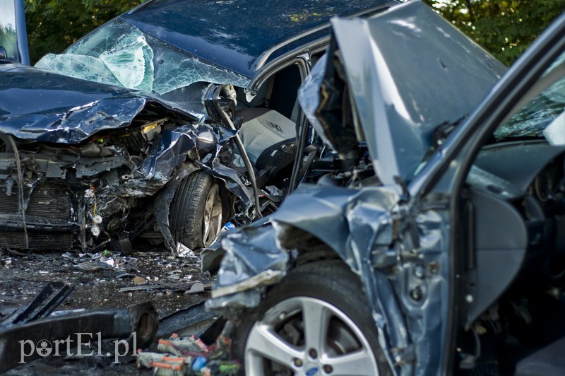  Czołowe zderzenie pod Elblągiem zdjęcie nr 132465