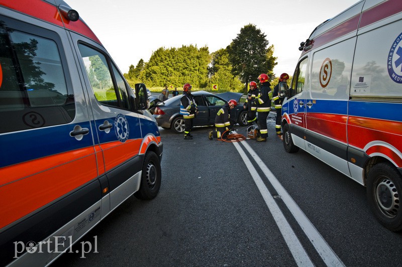  Czołowe zderzenie pod Elblągiem zdjęcie nr 132450
