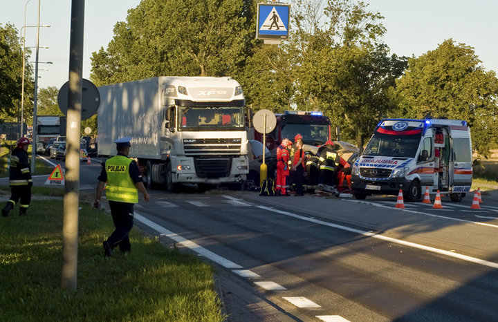  Wypadek na "siódemce", są ranni zdjęcie nr 132779