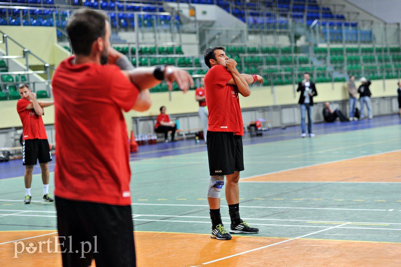 Michael Biegler na treningu Meblarzy zdjęcie nr 132916