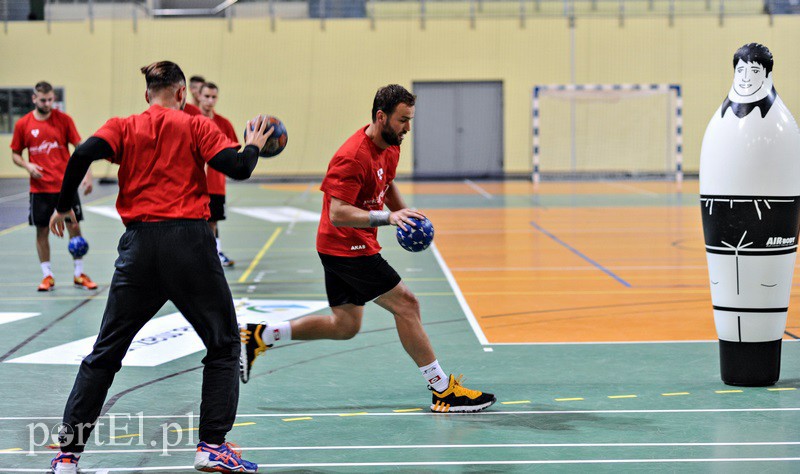 Michael Biegler na treningu Meblarzy zdjęcie nr 132921