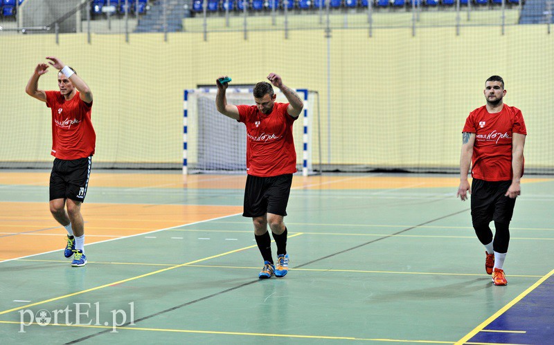 Elbląg Michael Biegler na treningu Meblarzy