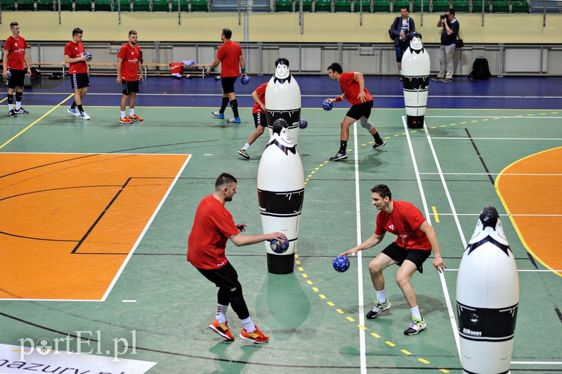 Michael Biegler na treningu Meblarzy zdjęcie nr 132932