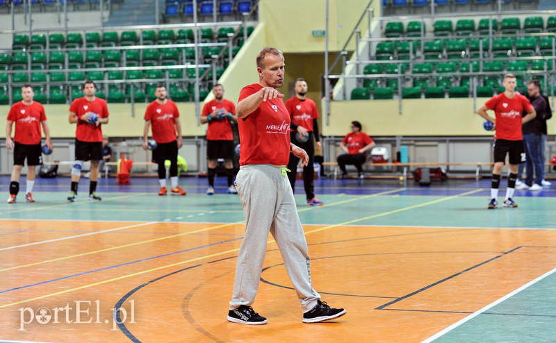 Michael Biegler na treningu Meblarzy zdjęcie nr 132918