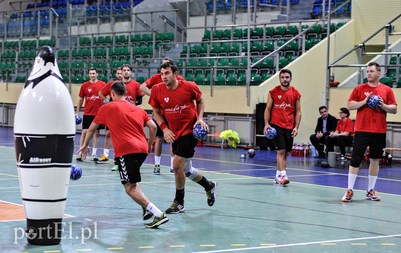 Michael Biegler na treningu Meblarzy zdjęcie nr 132926