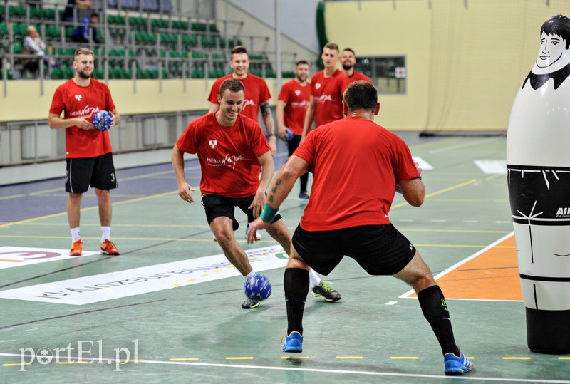 Michael Biegler na treningu Meblarzy zdjęcie nr 132924