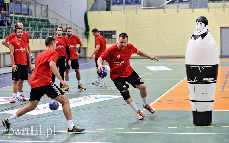 Michael Biegler na treningu Meblarzy zdjęcie nr 132931