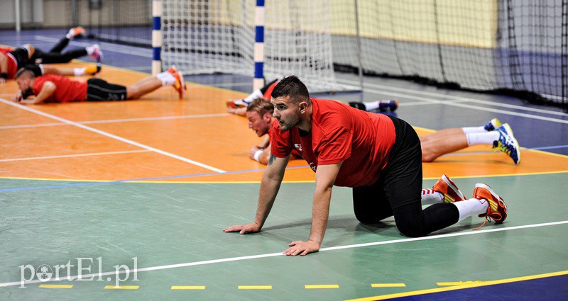 Michael Biegler na treningu Meblarzy zdjęcie nr 132913