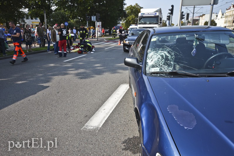  Potrącenie na Grunwaldzkiej zdjęcie nr 135856