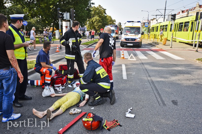  Potrącenie na Grunwaldzkiej zdjęcie nr 135864