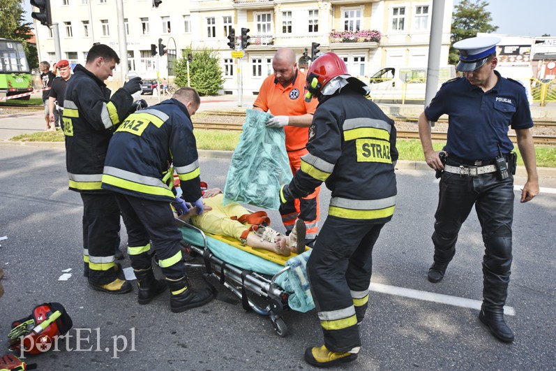  Potrącenie na Grunwaldzkiej zdjęcie nr 135865