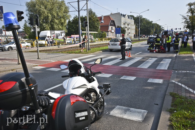  Potrącenie na Grunwaldzkiej zdjęcie nr 135863