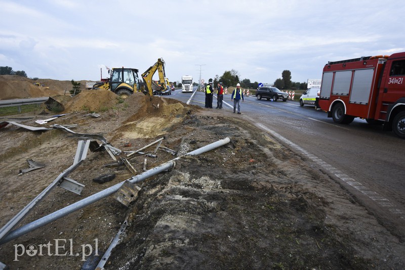Tir zablokował ruch na siódemce zdjęcie nr 136532