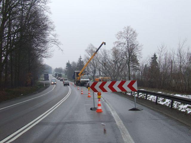 TIR w rowie zdjęcie nr 10776