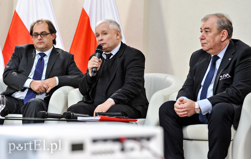 Jarosław Kaczyński w Elblągu zdjęcie nr 137670