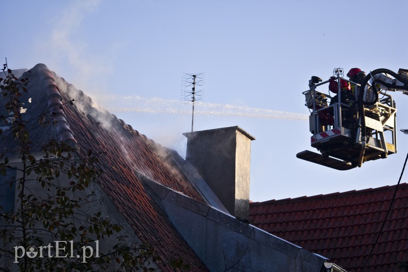 Pożar przy ul. Orężnej zdjęcie nr 138150